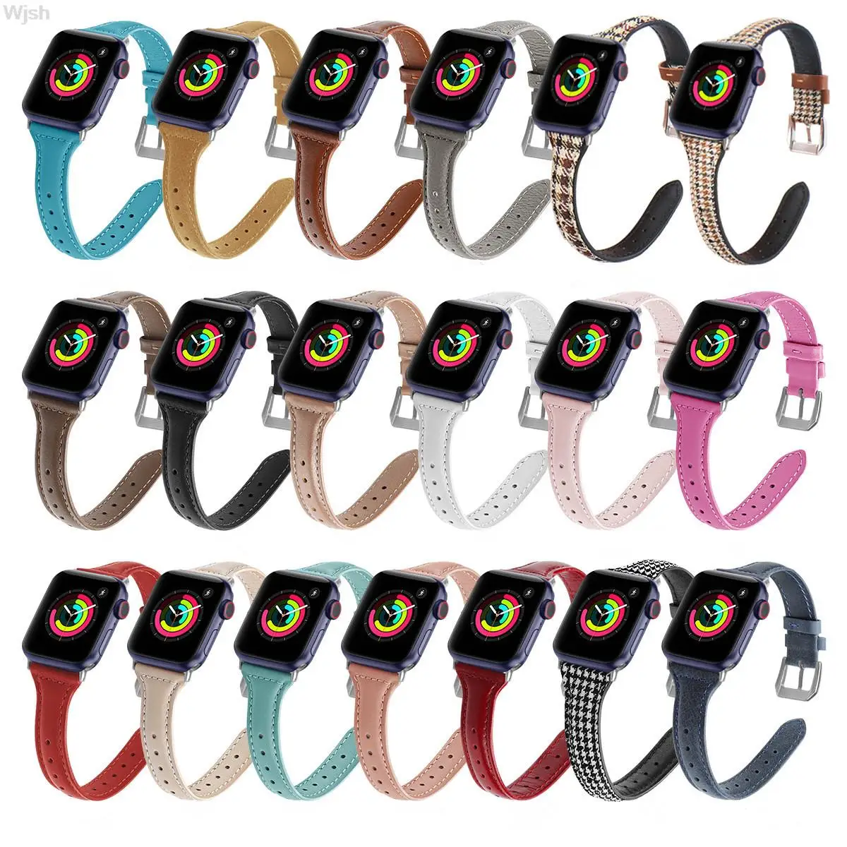 Высококачественная кожаная Петля для iwatch серии 7 41 мм 45 мм 6 SE 5 4 3 2 1 44 мм тонкий ремешок для Apple Watch Band 38 мм 42 мм 40 мм
Высококачественная кожаная Петля для iwatch серии 7 41 мм 45 мм 6 SE 5 4 3 2 1 44 мм тонкий ремешок для Apple Watch Band 38 мм 42 мм 40 мм
