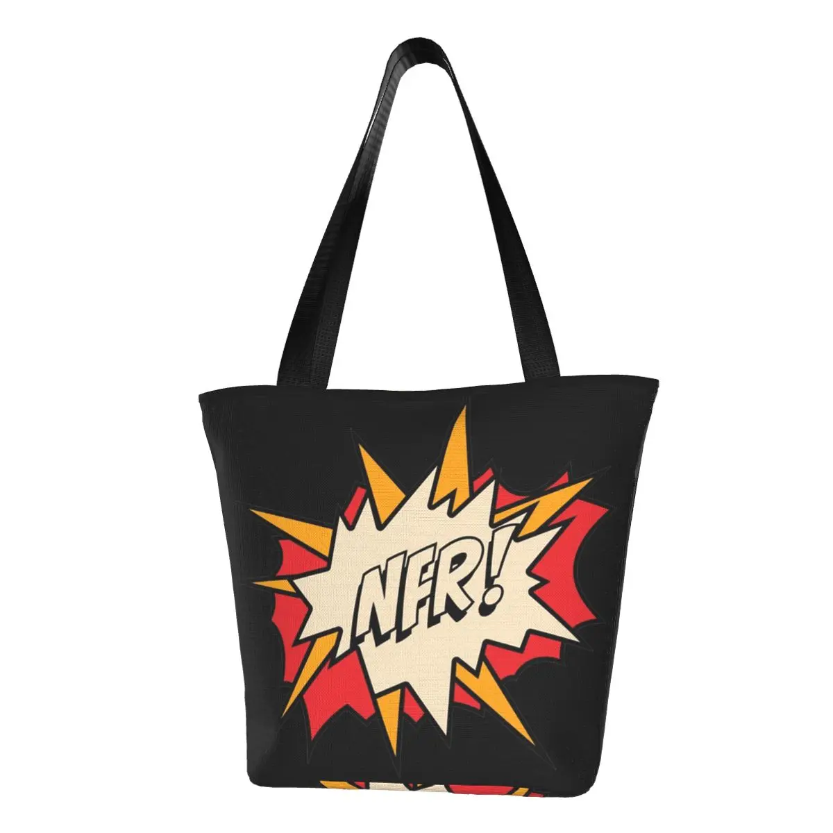 Женская сумка-тоут NFR! Сумка на молнии с верхней ручкой и логотипом NFR 
Женская сумка-тоут NFR! Сумка на молнии с верхней ручкой и логотипом NFR