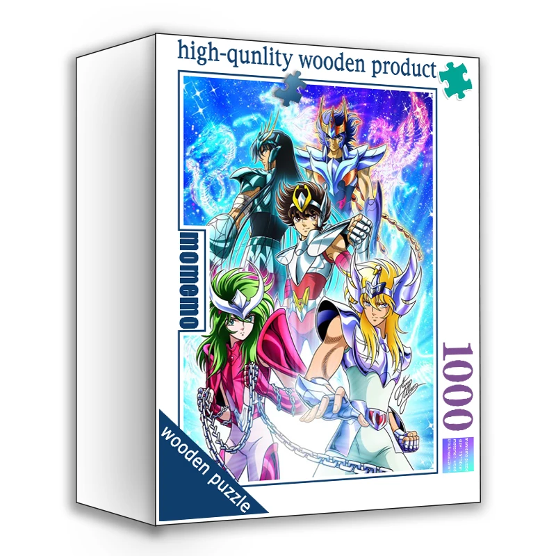Деревянные головоломки Saint Seiya, аниме мультфильм для детей и взрослых, деревянные головоломки 300, 500, 1000 шт., индивидуальные игрушки «сделай сам»
Деревянные головоломки Saint Seiya, аниме мультфильм для детей и взрослых, деревянные головоломки 300, 500, 1000 шт., индивидуальные игрушки «сделай сам»