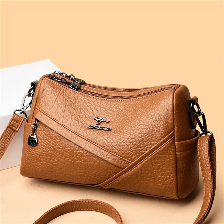 Fashion Soft Leather Shoulder Crossbody Bags for Women 2023 Luxury Designer Ladies Messenger Bag Elegant Purses and Handbags Sac
Fashion Soft Leather Shoulder Crossbody Bags for Women 2023 Luxury Designer Ladies Messenger Bag Elegant Purses and Handbags Sac