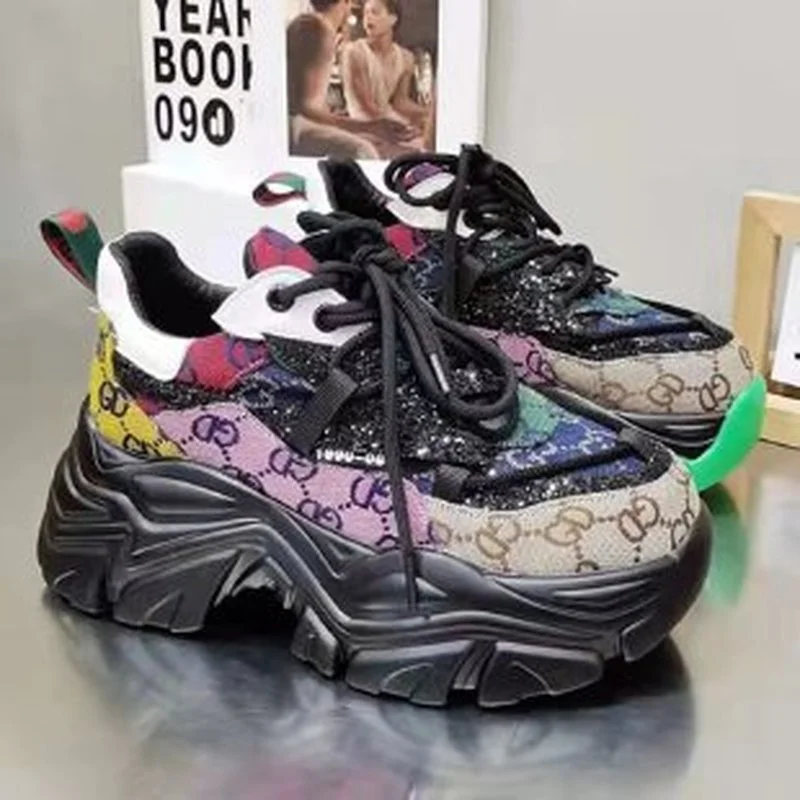 Daddy Shoes Women's Fashion 2022 New Super Hot Denim Designer Casual Platform Sneakers Wedges Chunky Sneakers Sapatos De Mujer
Daddy Shoes Women's Fashion 2022 New Super Hot Denim Designer Casual Platform Sneakers Wedges Chunky Sneakers Sapatos De Mujer