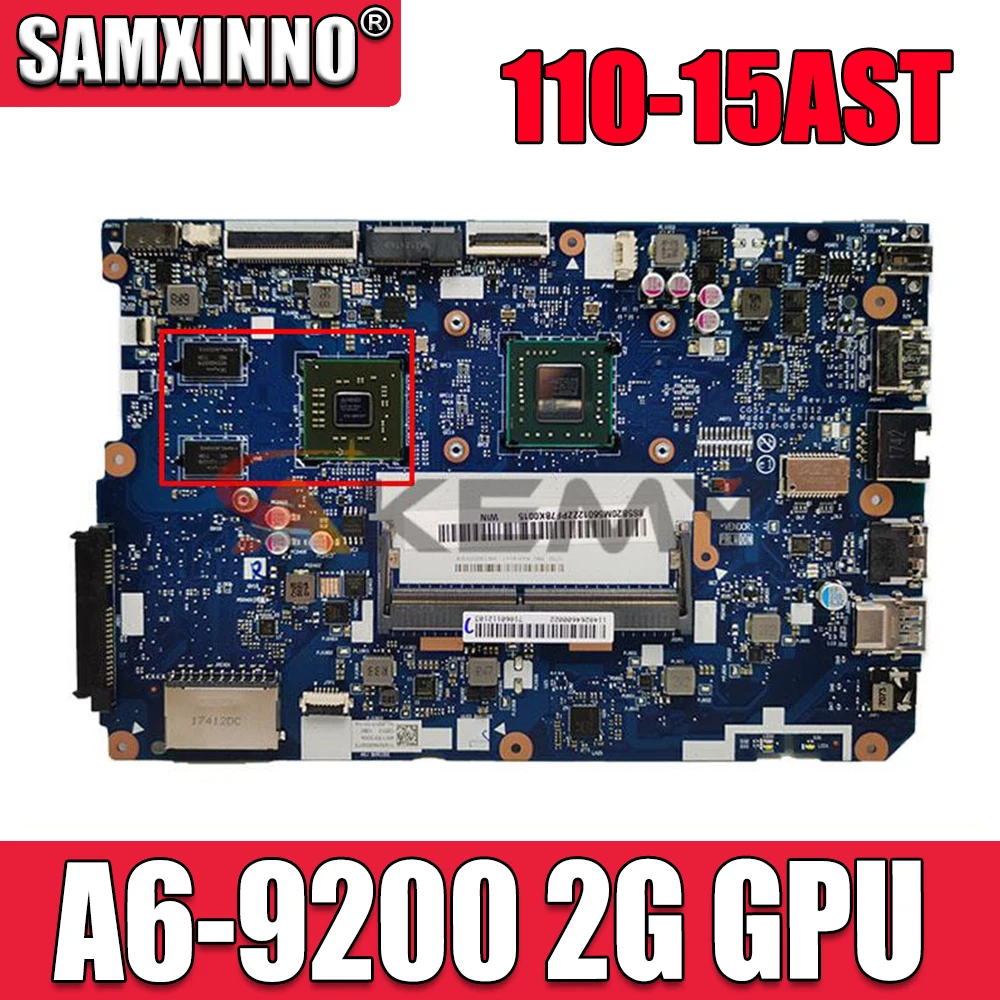 Для Lenovo 110-15 AST материнская плата для ноутбука CPU:A6-9200 DDR4 GPU:AMD 2GB FRU 5B20M56012 CG512 NM-B112 100% рабочий
Для Lenovo 110-15 AST материнская плата для ноутбука CPU:A6-9200 DDR4 GPU:AMD 2GB FRU 5B20M56012 CG512 NM-B112 100% рабочий