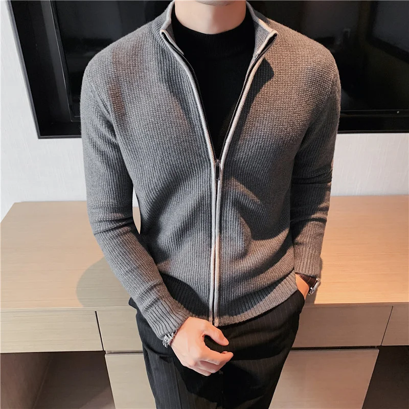 2023 Autumn Winter Warm Cardigan Men Fleece Zipper Sweaters Jackets Men Slim Fit Knitted Sweatercoat Thick Cardigan Sweater Coat
2023 Autumn Winter Warm Cardigan Men Fleece Zipper Sweaters Jackets Men Slim Fit Knitted Sweatercoat Thick Cardigan Sweater Coat