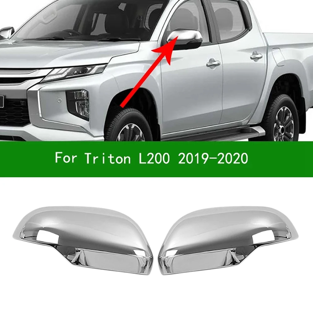 Car Chrome Rear View Rearview Side Glass Mirror Cover Trim Frame Side Mirror Caps for Mitsubishi Triton L200 2019-2021
Car Chrome Rear View Rearview Side Glass Mirror Cover Trim Frame Side Mirror Caps for Mitsubishi Triton L200 2019-2021