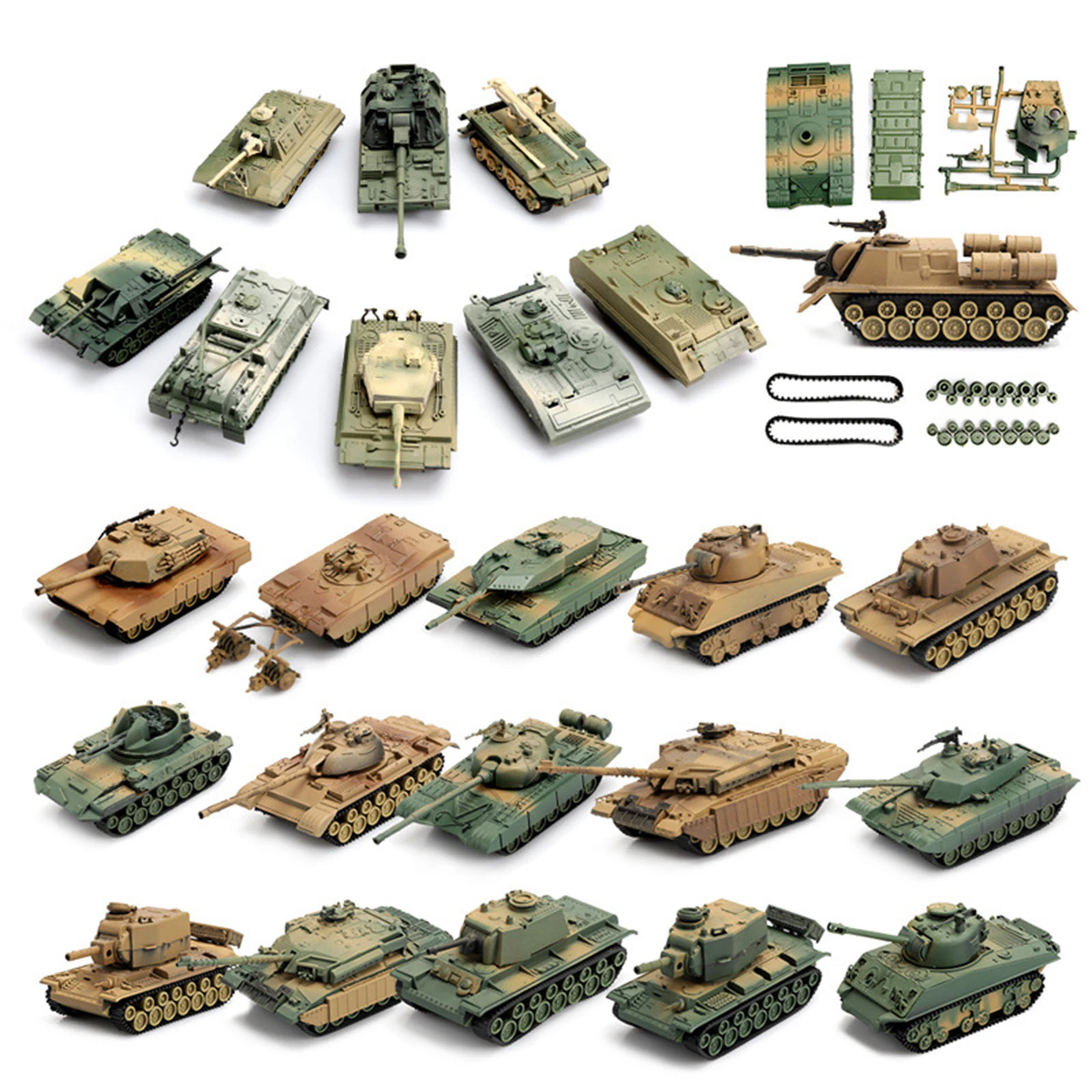 8PCS 1/72 Scale Plastic Assembled Tank Model Kit DIY Assemble Party Favors Toys Building Kits Military Display Durable For Child
8PCS 1/72 Scale Plastic Assembled Tank Model Kit DIY Assemble Party Favors Toys Building Kits Military Display Durable For Child