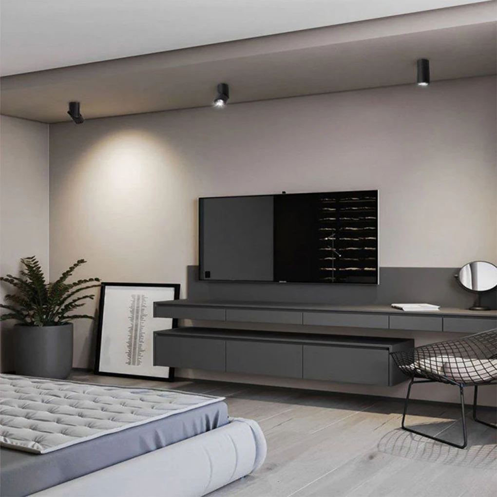 Ceiling Lamp Adjustable Home Mall Bedroom Bathroom Spotlight Modern Background Spot Light Type 2 Natural Light 4000K
Ceiling Lamp Adjustable Home Mall Bedroom Bathroom Spotlight Modern Background Spot Light Type 2 Natural Light 4000K