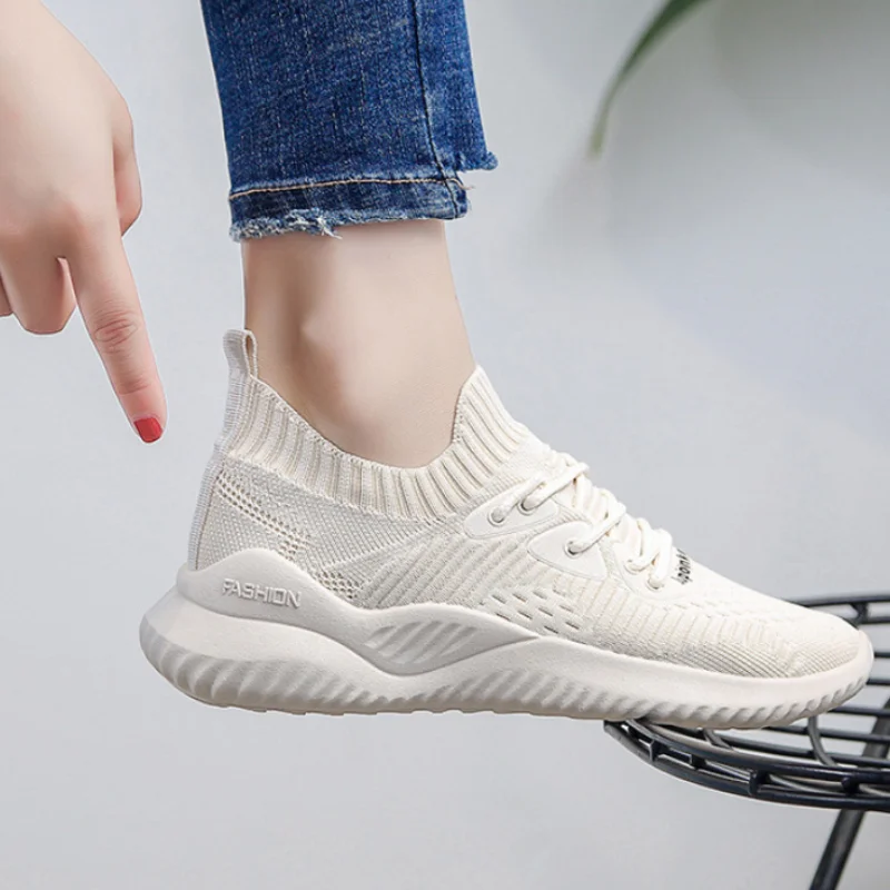 Women Knitting Sock Sneakers Ladies Casual Vulcanized Shoes Low Heels Loafers platform Increase Cushion Shoes zapatillas mujer
Women Knitting Sock Sneakers Ladies Casual Vulcanized Shoes Low Heels Loafers platform Increase Cushion Shoes zapatillas mujer