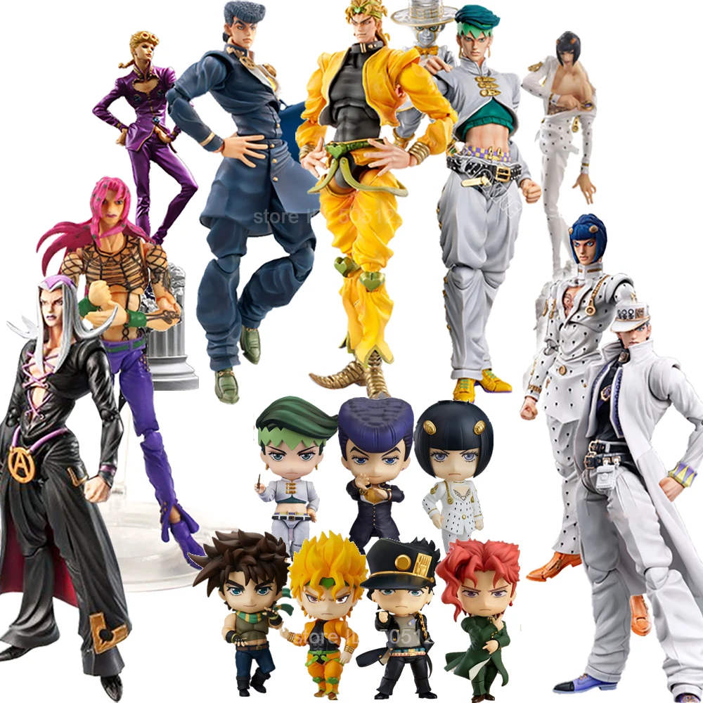 Экшн-фигурка «Невероятные приключения Джоджо» Kujo Jotaro DIO Brando Kakyoin Noriaki Stardust Crusaders Josuke Higashikata Rohan Kishibe
Экшн-фигурка «Невероятные приключения Джоджо» Kujo Jotaro DIO Brando Kakyoin Noriaki Stardust Crusaders Josuke Higashikata Rohan Kishibe