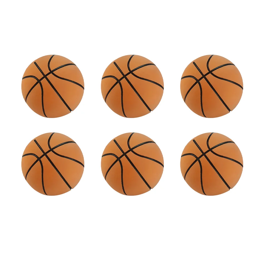 6Pcs Rubber Basketball Toys Toddler Basketballs Beach Pool Bouncy Balls Kids Replacement Sports Backyard Game Playground
6Pcs Rubber Basketball Toys Toddler Basketballs Beach Pool Bouncy Balls Kids Replacement Sports Backyard Game Playground