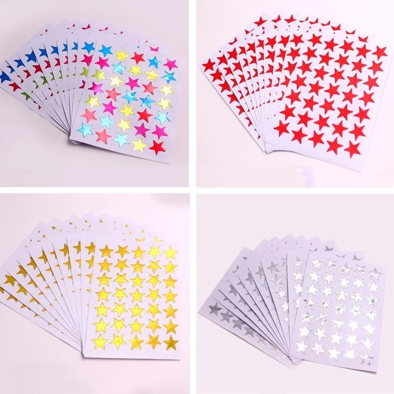 10 Sheets/pack Star Decoration Stickers DIY Stationery Paper Stick Label for Scrapbooking Album Diary Decors Children Rewards
10 Sheets/pack Star Decoration Stickers DIY Stationery Paper Stick Label for Scrapbooking Album Diary Decors Children Rewards