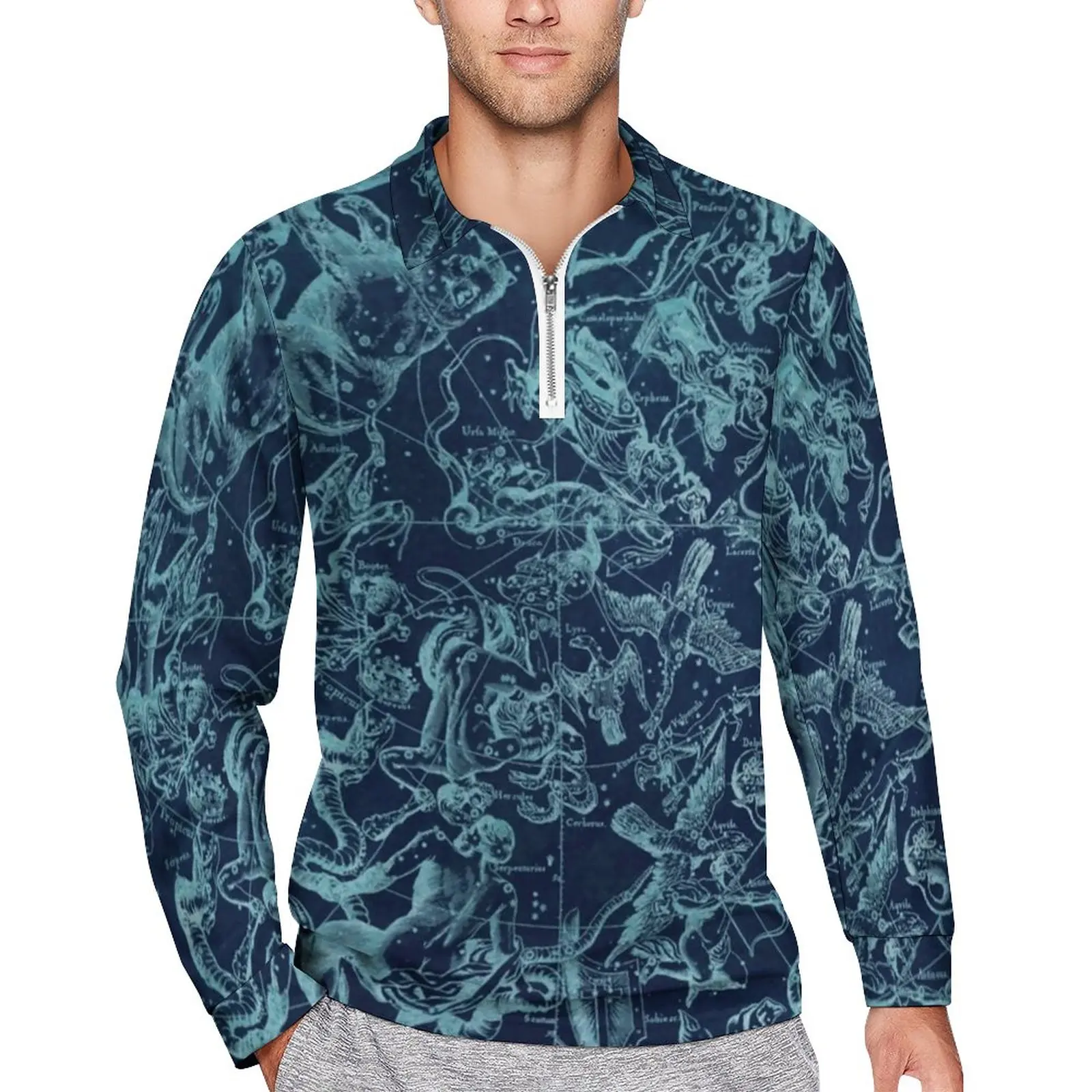 Vintage Map Polo Shirts Mens Astrological Signs Casual Shirt Streetwear Turn-Down Collar T-Shirts Long-Sleeve Oversized Clothes
Vintage Map Polo Shirts Mens Astrological Signs Casual Shirt Streetwear Turn-Down Collar T-Shirts Long-Sleeve Oversized Clothes