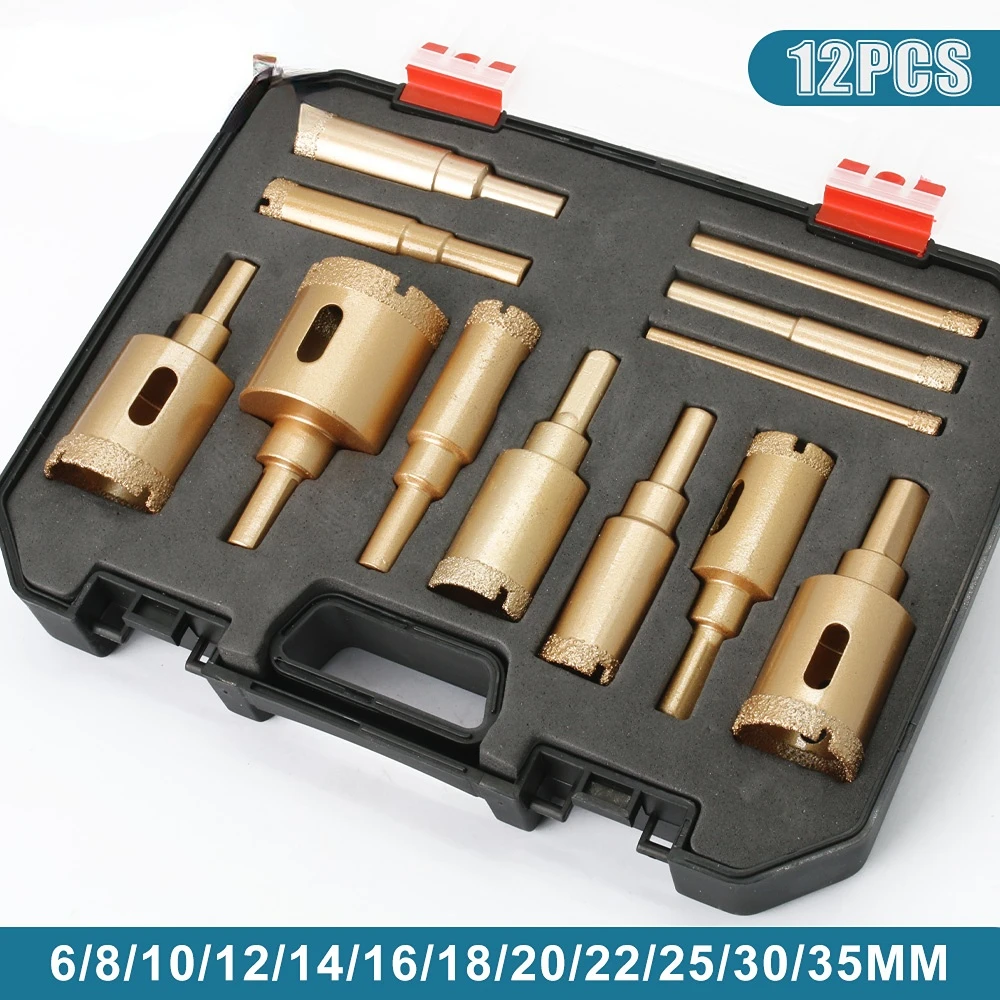HILIXUN Electric hand drill hole opener box marble drill tile brazing stone diamond hole drilling drill set
HILIXUN Electric hand drill hole opener box marble drill tile brazing stone diamond hole drilling drill set
