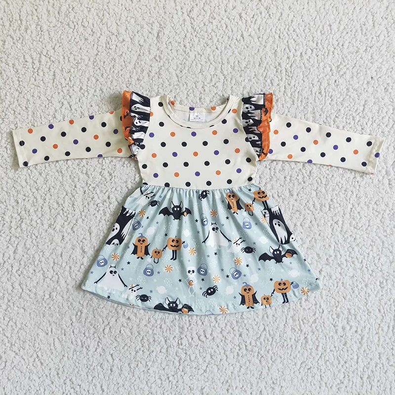 New Design fall girls dresses wholesale boutique clothes kids flower girls' dresses orange dots long sleeves dress for girl
New Design fall girls dresses wholesale boutique clothes kids flower girls' dresses orange dots long sleeves dress for girl
