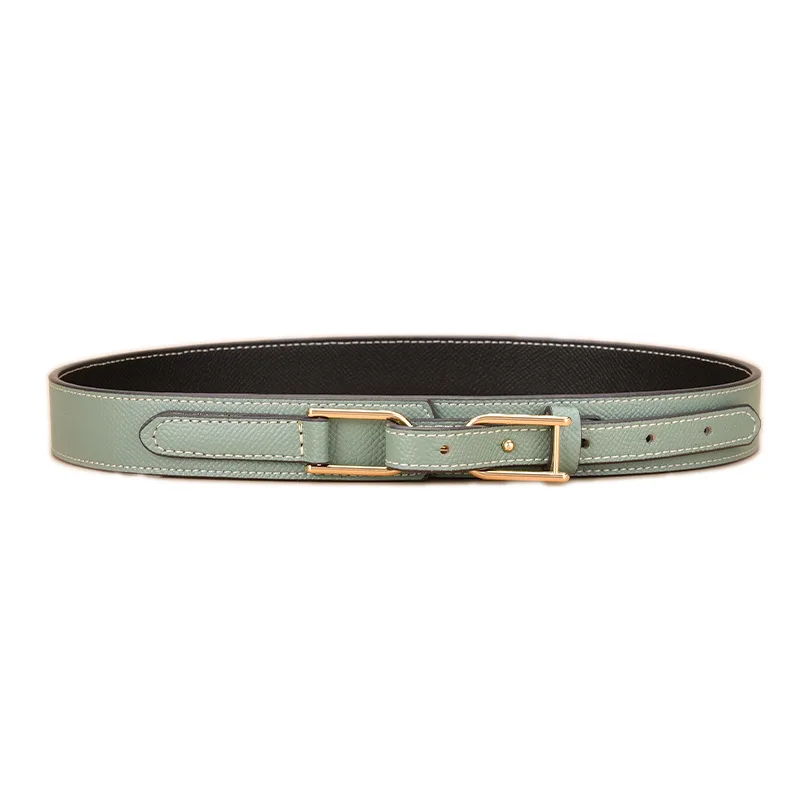 New Women's Leather Belt Simple and Fashionable Tunic Matching Dress High Quality Designer Girdle Belt All-match Trendy Products
New Women's Leather Belt Simple and Fashionable Tunic Matching Dress High Quality Designer Girdle Belt All-match Trendy Products