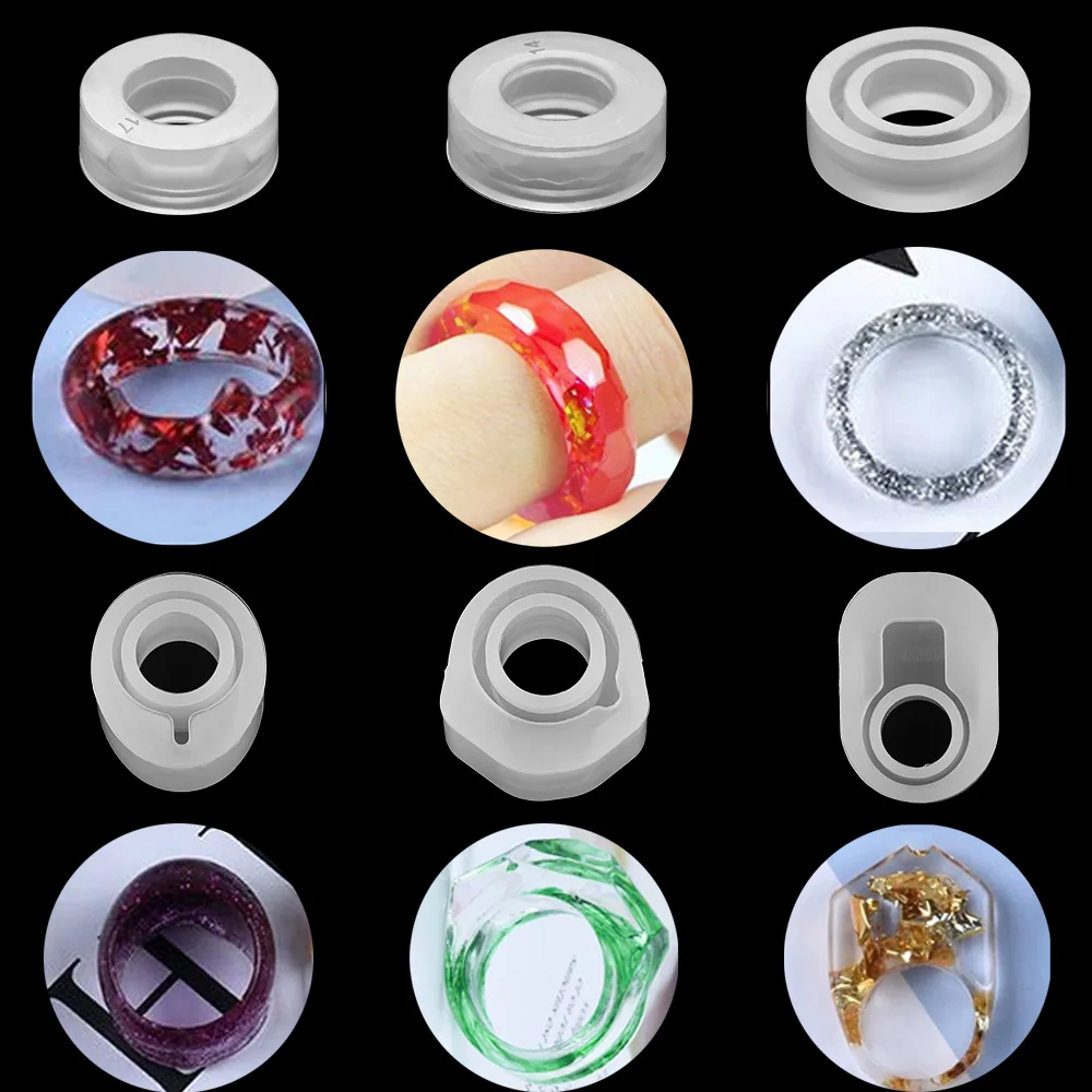 16/17m Rings Mold Collection Handmade DIY Making Ring Bracelet Jewelry Silicone Mold Crystal Epoxy Resin For Jewelry Making
16/17m Rings Mold Collection Handmade DIY Making Ring Bracelet Jewelry Silicone Mold Crystal Epoxy Resin For Jewelry Making