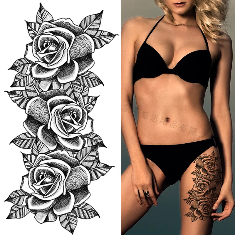 Sexy Floral Temporary Tattoo Sticker Female Body Art Fake Tattoo Female Waterproof Tattoo Sticker Arm and Leg tatoo sticker
Sexy Floral Temporary Tattoo Sticker Female Body Art Fake Tattoo Female Waterproof Tattoo Sticker Arm and Leg tatoo sticker