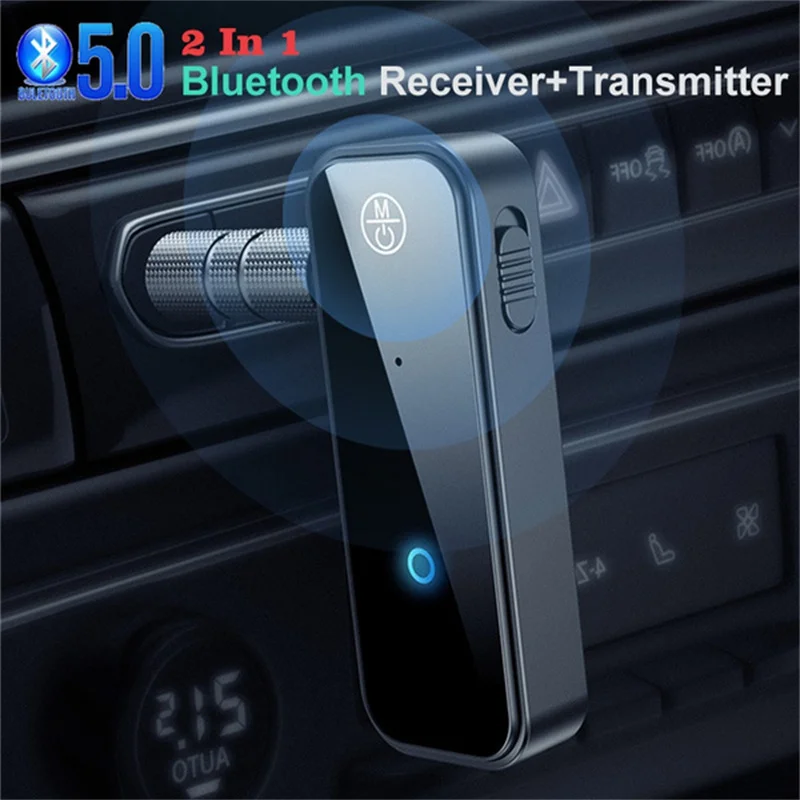 Car Bluetooth 5.0 Transmitter Receiver 2 In1 Wireless Audio Receiver Universal 3.5mm Aux Adapter
Car Bluetooth 5.0 Transmitter Receiver 2 In1 Wireless Audio Receiver Universal 3.5mm Aux Adapter