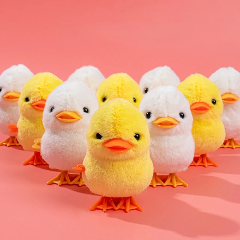 Yellow Jumping Chicken Toys Clockwork Toy Walking Simulation Plush Doll Toy Wind Up Toy Plush Chick Duck Jumping Toy for Kids
Yellow Jumping Chicken Toys Clockwork Toy Walking Simulation Plush Doll Toy Wind Up Toy Plush Chick Duck Jumping Toy for Kids
