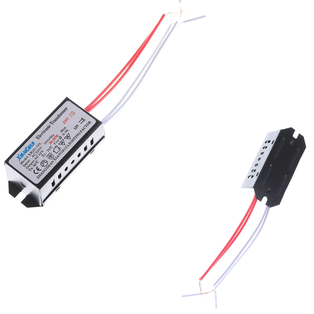 AC 220V to 12V 20-50W LED Transformator Halogen Lamp Electronic Transformer LED Driver Power Supply Lighting
AC 220V to 12V 20-50W LED Transformator Halogen Lamp Electronic Transformer LED Driver Power Supply Lighting