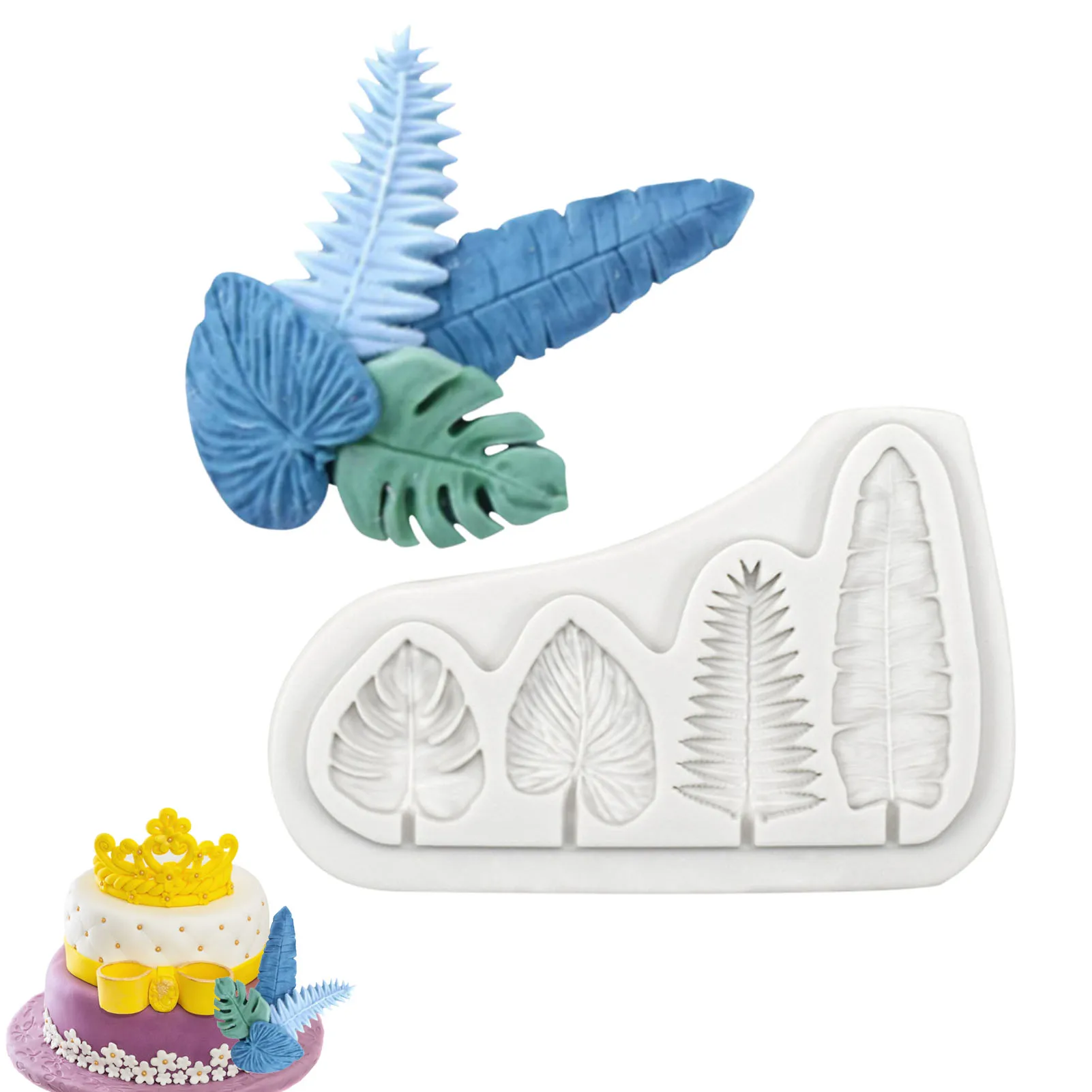 3D Biscuit Cake Molds DIY Leaf Shape Leaf Fondant Molds Leaves Fondant Cutters For Cakes Decorating Chocolate Gum Paste
3D Biscuit Cake Molds DIY Leaf Shape Leaf Fondant Molds Leaves Fondant Cutters For Cakes Decorating Chocolate Gum Paste