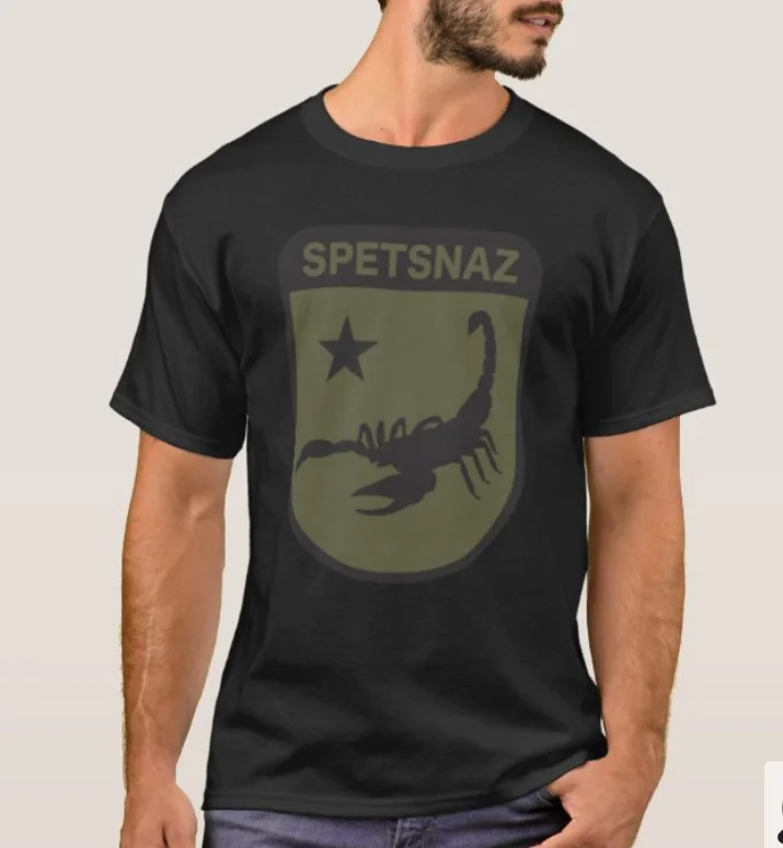 Russian Spetsnaz Scorpion (Small Logo) Classic T-Shirt. Summer Cotton Short Sleeve O-Neck Mens T Shirt New S-3XL 
Russian Spetsnaz Scorpion (Small Logo) Classic T-Shirt. Summer Cotton Short Sleeve O-Neck Mens T Shirt New S-3XL