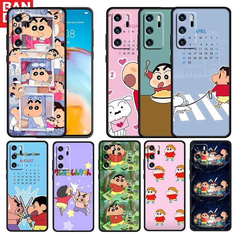 Crayon Shin chan Cute For Huawei P50 P20 P30 P40 5G P10 Pro Lite E Plus P9 Lite Mini Silicone Soft Black Phone Case Cover Capa
Crayon Shin chan Cute For Huawei P50 P20 P30 P40 5G P10 Pro Lite E Plus P9 Lite Mini Silicone Soft Black Phone Case Cover Capa