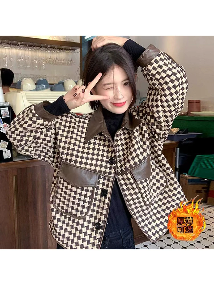 Fragrant Coat Women's Autumn and Winter Korean Style 2022 New Short Jacket Top clothes Casual Lapel Single-bre
Fragrant Coat Women's Autumn and Winter Korean Style 2022 New Short Jacket Top clothes Casual Lapel Single-bre