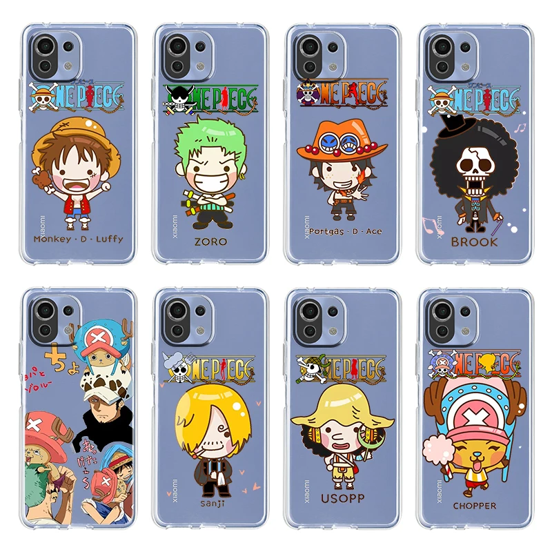 One Piece Mini Luffy Zoro For Xiaomi Mi 12 12X 11Ultra 11i 11T 10 10T 9 9T Pro Lite 8 4G 5G Soft Transparent Phone Case Fundas
One Piece Mini Luffy Zoro For Xiaomi Mi 12 12X 11Ultra 11i 11T 10 10T 9 9T Pro Lite 8 4G 5G Soft Transparent Phone Case Fundas