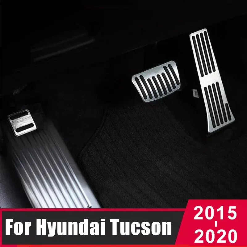 Accelerator Fuel Brake Clutch Footrest Pedals Plate Cover For Hyundai Tucson TL 2015 2016 2017 2018 2019 2020 Accessories
Accelerator Fuel Brake Clutch Footrest Pedals Plate Cover For Hyundai Tucson TL 2015 2016 2017 2018 2019 2020 Accessories