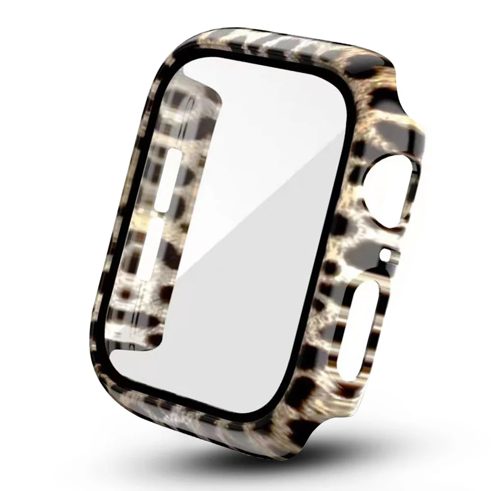 Чехол для Apple Watch из поликарбоната, закаленная пленка, защитный чехол «все в одном» для Apple Watch 38 42 45 41 мм, чехол для iWatch Series 7 6 se 5 с принтом
Чехол для Apple Watch из поликарбоната, закаленная пленка, защитный чехол «все в одном» для Apple Watch 38 42 45 41 мм, чехол для iWatch Series 7 6 se 5 с принтом