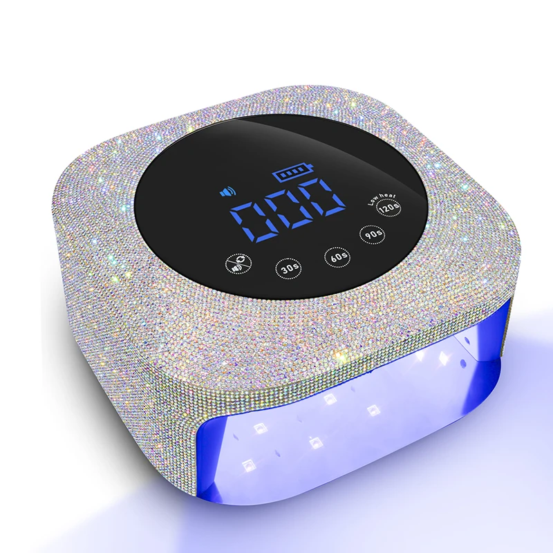 New Arrival Smart Rechargeable Nail Lamp 54W Cordless Gel Polish Dryer LED Light for Nails Wireless Nail UV LED Lamp
New Arrival Smart Rechargeable Nail Lamp 54W Cordless Gel Polish Dryer LED Light for Nails Wireless Nail UV LED Lamp