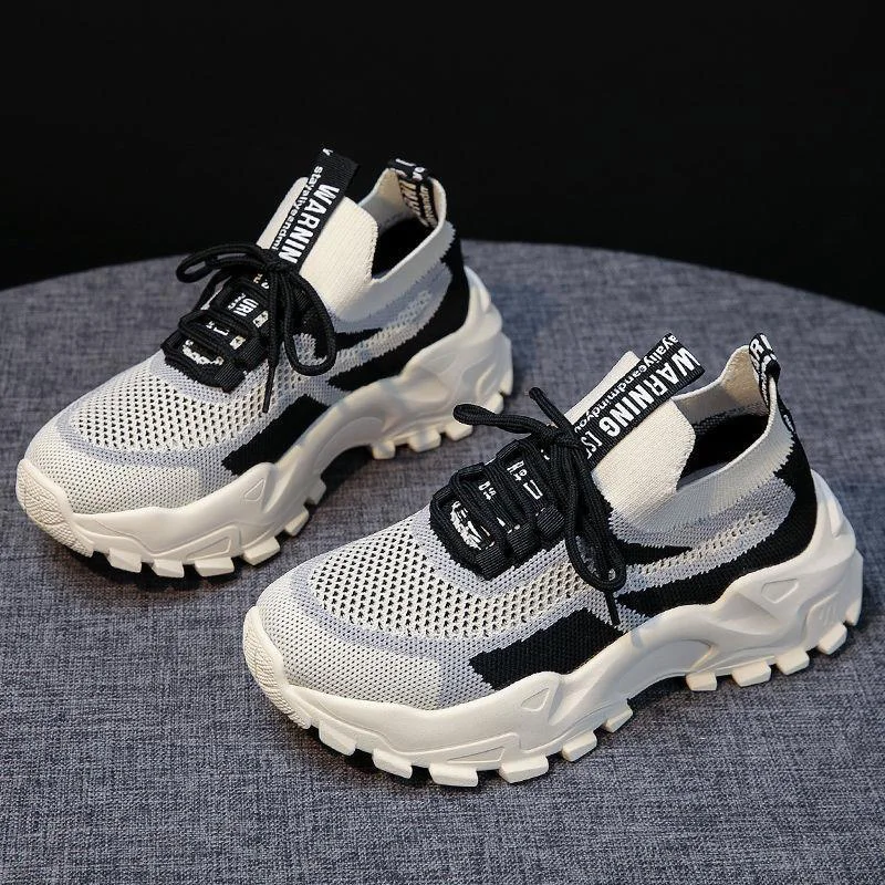 Sneakers Women Fashion New Lace Up Chunky Sneakers Plus Size Shoes For Women Comfortable Flat Zapatillas Mujer Female Footwear
Sneakers Women Fashion New Lace Up Chunky Sneakers Plus Size Shoes For Women Comfortable Flat Zapatillas Mujer Female Footwear