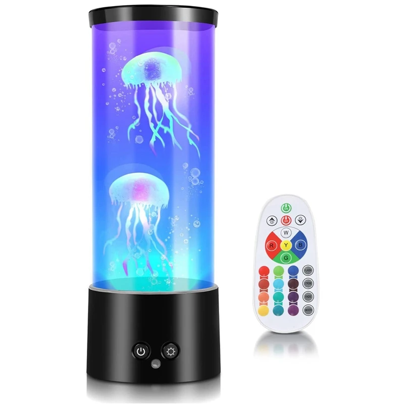 RGB Jellyfish Lamp Jellyfish Aquarium With Remote Control Lava Lamp Coloured Mood Light For Home Office Decoration
RGB Jellyfish Lamp Jellyfish Aquarium With Remote Control Lava Lamp Coloured Mood Light For Home Office Decoration