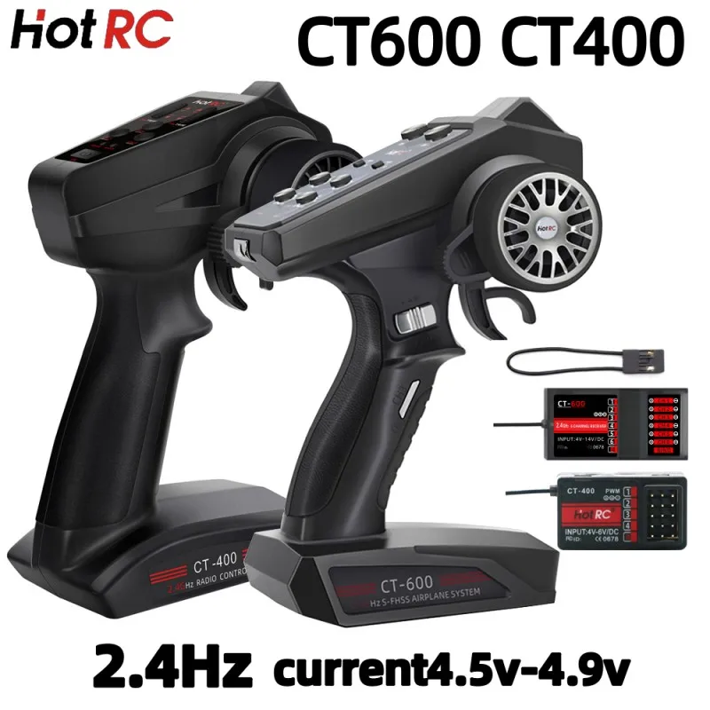 Hotrc Ct400 Ct600 4.5v-9v 4ch 6ch 2.4ghz Fhss Radio Control System Transmitter With Receiver For Rc Car Boat Tank Truck Toy
Hotrc Ct400 Ct600 4.5v-9v 4ch 6ch 2.4ghz Fhss Radio Control System Transmitter With Receiver For Rc Car Boat Tank Truck Toy