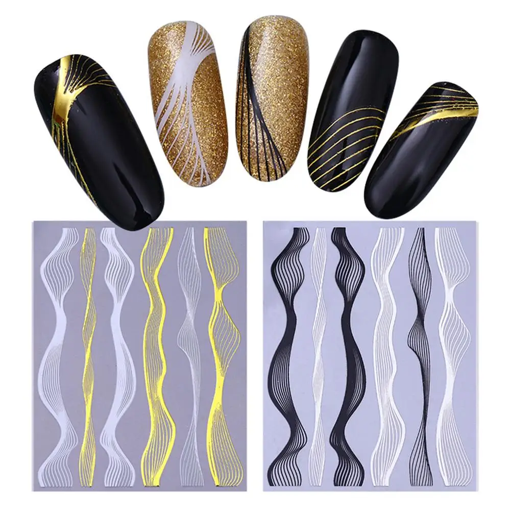 5pcs Diy 3d Nail Sticker Strips Nail Art Decoration Manicures Tool Set for Professional Nail Salons
5pcs Diy 3d Nail Sticker Strips Nail Art Decoration Manicures Tool Set for Professional Nail Salons