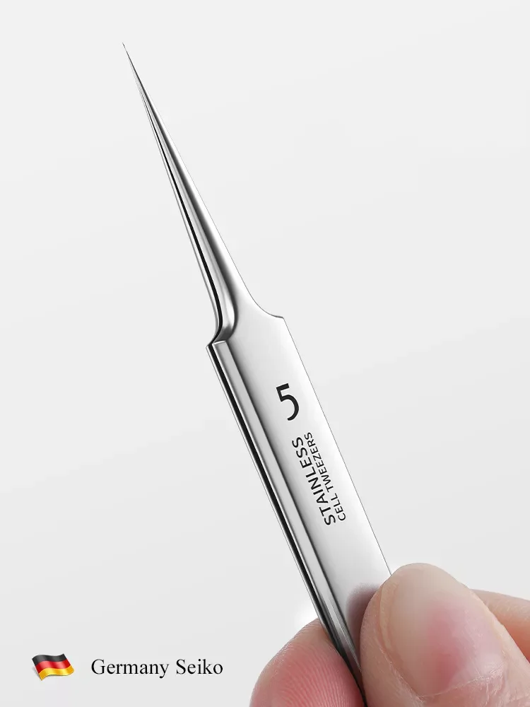 NEW2023 Ultra-fine No. 5 Cell Pimples Blackhead Clip Tweezers Beauty Salon Special Scraping & Closing Artifact Acne Needle
NEW2023 Ultra-fine No. 5 Cell Pimples Blackhead Clip Tweezers Beauty Salon Special Scraping & Closing Artifact Acne Needle