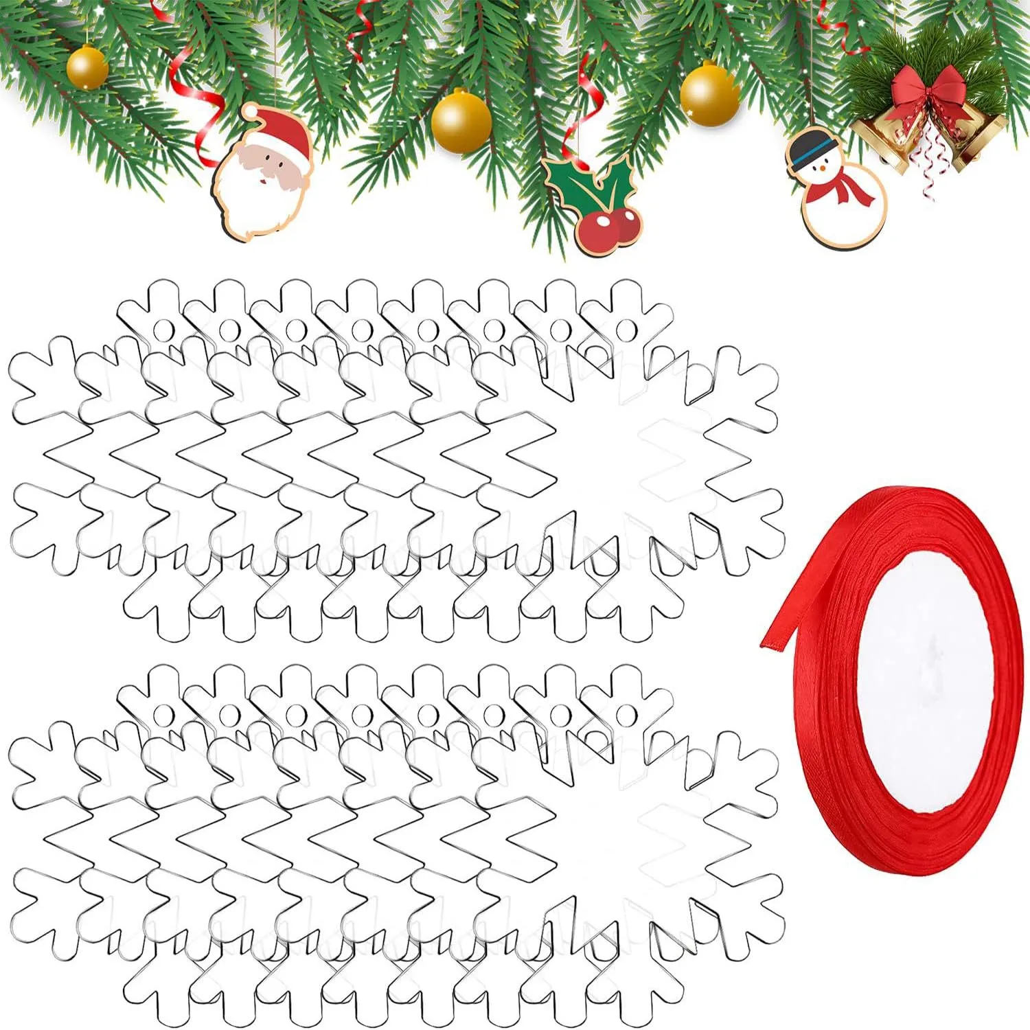 30Pcs/Set Acrylic Christmas Ornament Blank Snowflake Shape Christmas Tree Hanging Decorations For Xmas DIY Craft
30Pcs/Set Acrylic Christmas Ornament Blank Snowflake Shape Christmas Tree Hanging Decorations For Xmas DIY Craft