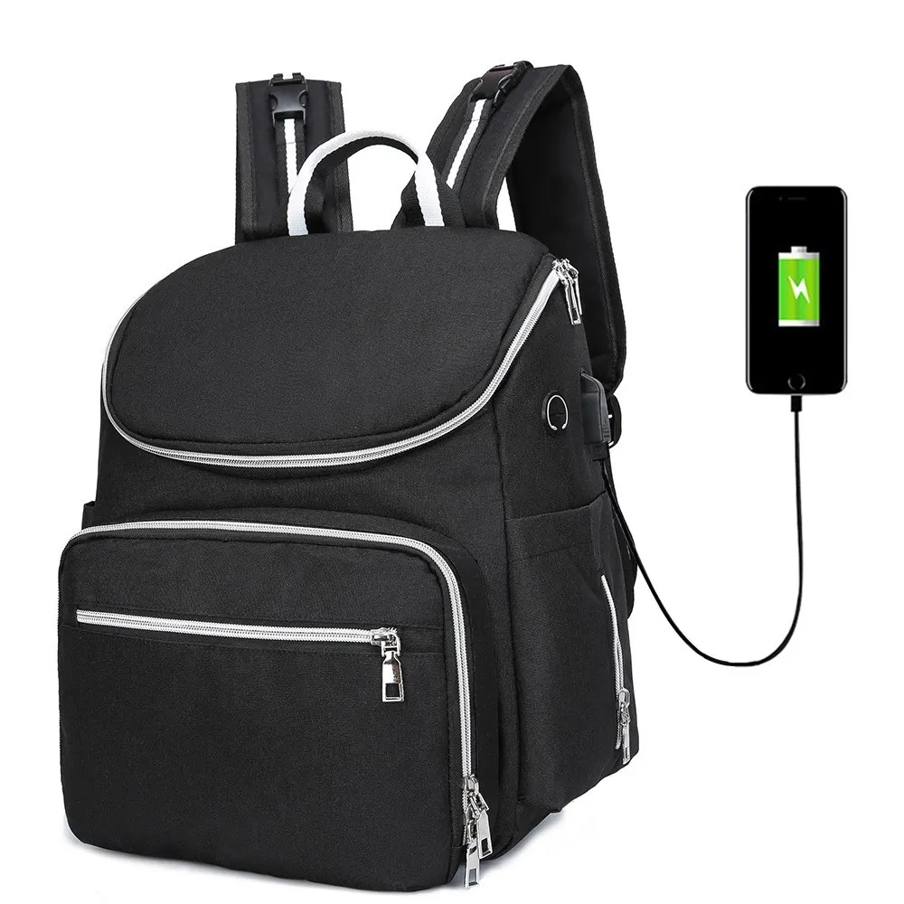 Large capacity multifunctional backpack maternity bag Mummy Maternity Bag with USB Interface
Large capacity multifunctional backpack maternity bag Mummy Maternity Bag with USB Interface