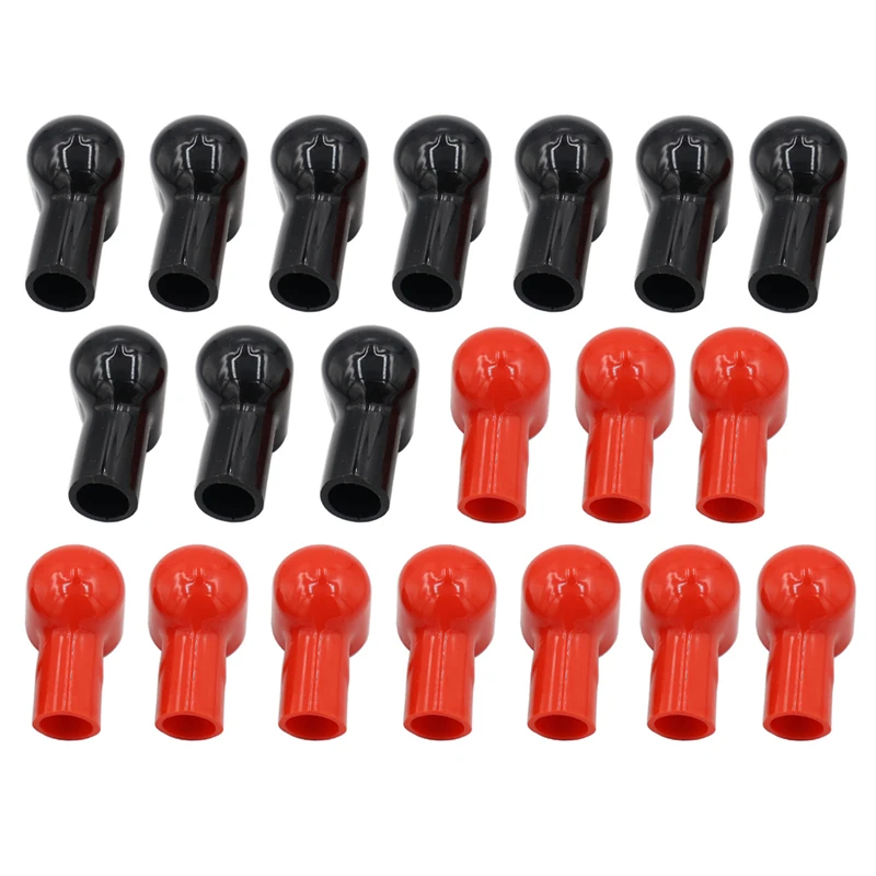 20Pcs Car Battery Negative Positive Terminal Covers Cap Boat Insulating Protector Battery Insulating Covers Replacement
20Pcs Car Battery Negative Positive Terminal Covers Cap Boat Insulating Protector Battery Insulating Covers Replacement