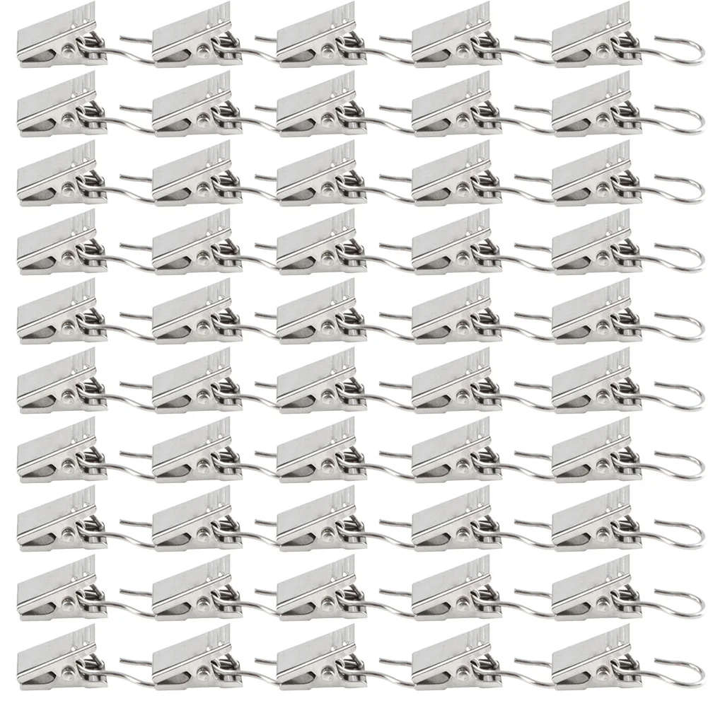 20/50/100pcs Curtain Rod Clips Drapery Clip Multi-purpose Curtain Hooks Metal Tapestries Clamp Home Decorative Accessories
20/50/100pcs Curtain Rod Clips Drapery Clip Multi-purpose Curtain Hooks Metal Tapestries Clamp Home Decorative Accessories