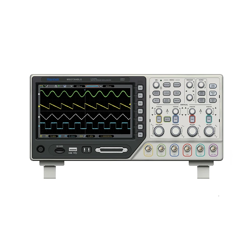 Hantek MSO7104BLG 3 in 1 4Ch Oscilloscope 8 Ch Logic Analyzer Waveform Generator 2Gsa/s 100MHz 32K Fast arrival
Hantek MSO7104BLG 3 in 1 4Ch Oscilloscope 8 Ch Logic Analyzer Waveform Generator 2Gsa/s 100MHz 32K Fast arrival