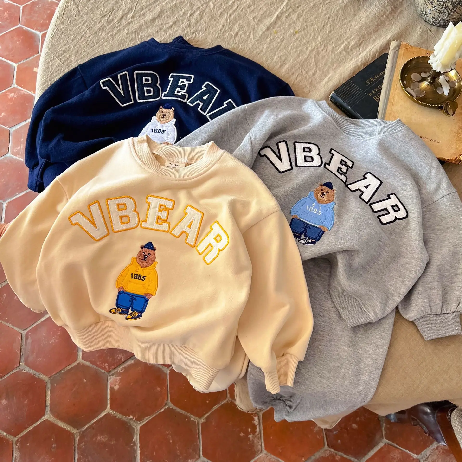 2022 Autumn New Children Sweatshirt 2pcs Suit Cartoon Bear Print Baby Casual Clothes Set Girls Harem Pants Suit Kids Outfits
2022 Autumn New Children Sweatshirt 2pcs Suit Cartoon Bear Print Baby Casual Clothes Set Girls Harem Pants Suit Kids Outfits