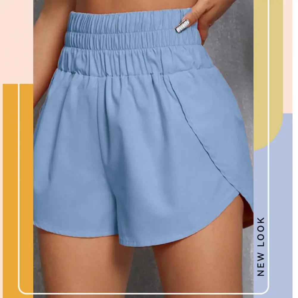 Women Casual Running Shorts Gym Outdoor Workout Fitness High Waist Elastic Shorts Solid Color Loose Push Up Yoga Joggers Shorts
Women Casual Running Shorts Gym Outdoor Workout Fitness High Waist Elastic Shorts Solid Color Loose Push Up Yoga Joggers Shorts