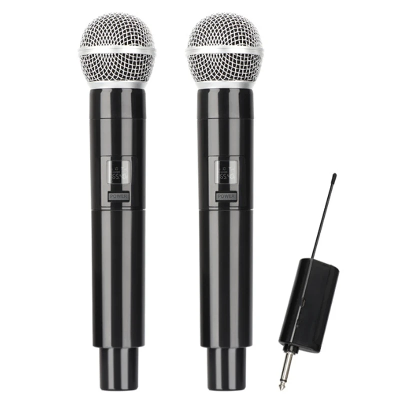 D4 Wireless Rechargeable Microphone UHF Recording Karaoke With 2 Handheld Mic,For Stage,Church,Party,School.
D4 Wireless Rechargeable Microphone UHF Recording Karaoke With 2 Handheld Mic,For Stage,Church,Party,School.
