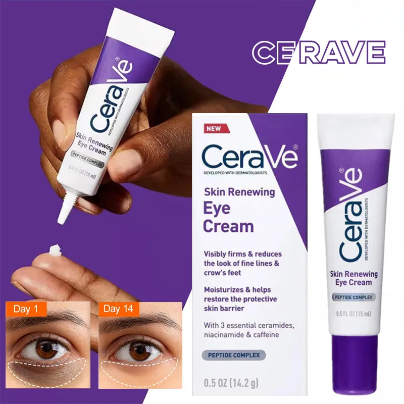 CeraVe Eye Care Cream Moisturizing Whitening Anti-Fine Nicotinamide Black Circle Fine Line Repair Non Sticky Repair Improve Skin
CeraVe Eye Care Cream Moisturizing Whitening Anti-Fine Nicotinamide Black Circle Fine Line Repair Non Sticky Repair Improve Skin