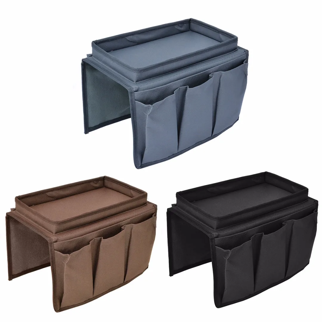 Practical 4 Pockets Sofa Arm Storage Bag Chair Couch Mobile Phones Magazine Storage Bags Tray Home Holder Organizer
Practical 4 Pockets Sofa Arm Storage Bag Chair Couch Mobile Phones Magazine Storage Bags Tray Home Holder Organizer