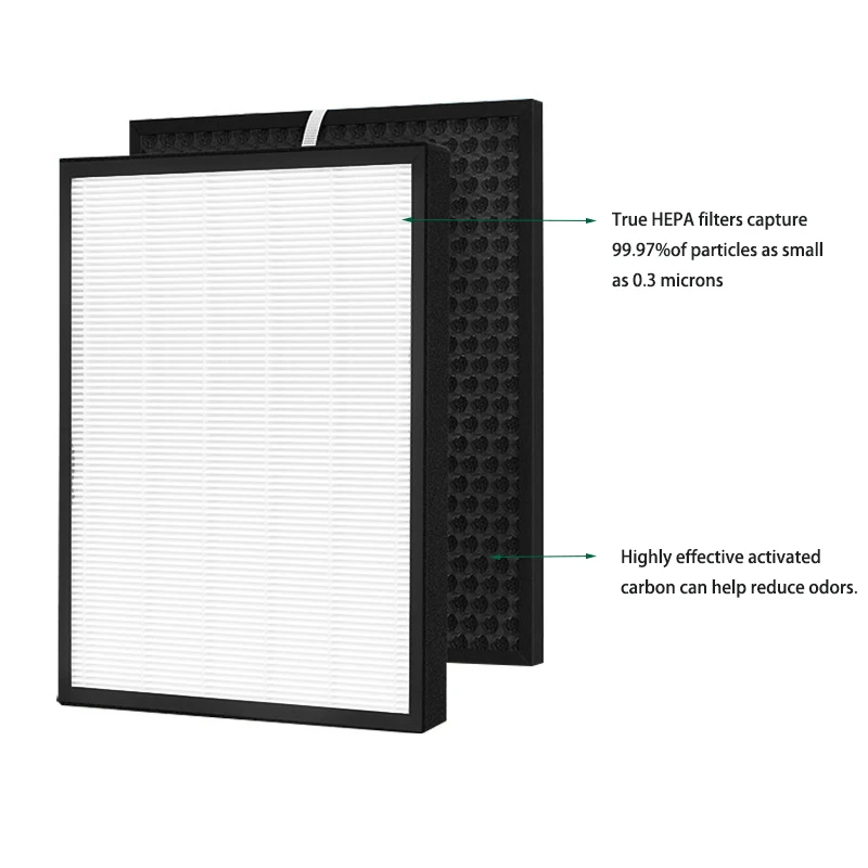Фильтр для очистителя воздуха HEPA и Набор сменных фильтров с активированным углем