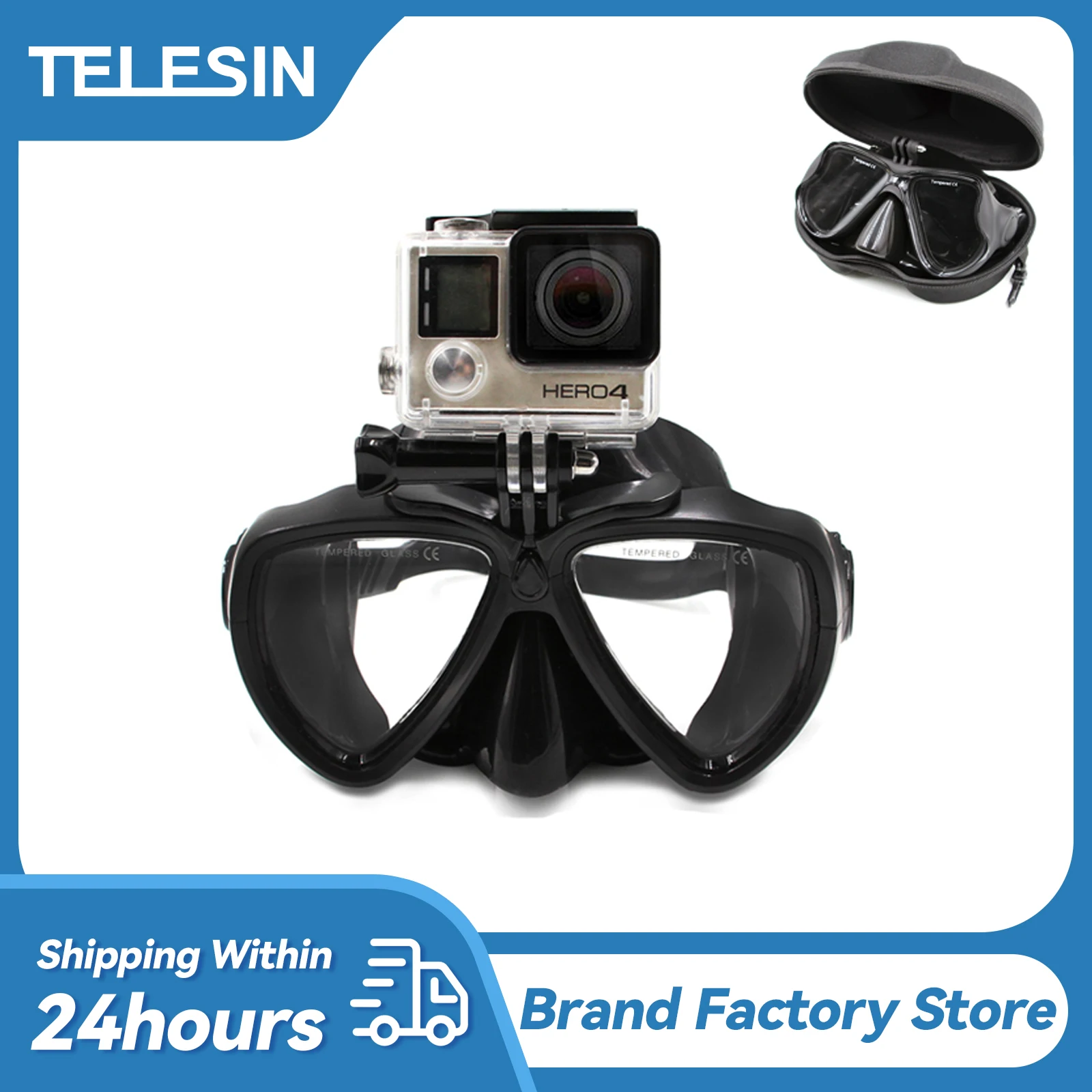 TELESIN Diving Mask Swimming Goggles Diving Snorkeling Glass Scuba for GoPro 12 Hero 12 11 10 9 8 7 6 Max Insta360 Action Camera
TELESIN Diving Mask Swimming Goggles Diving Snorkeling Glass Scuba for GoPro 12 Hero 12 11 10 9 8 7 6 Max Insta360 Action Camera