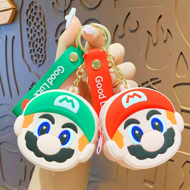 Super Mario Bros Coin Purse Cartoon Game Anime Peripherals Coin Wallet Kids Travel Keychain Storage Bag Lovers Birthday Toy Gift
Super Mario Bros Coin Purse Cartoon Game Anime Peripherals Coin Wallet Kids Travel Keychain Storage Bag Lovers Birthday Toy Gift