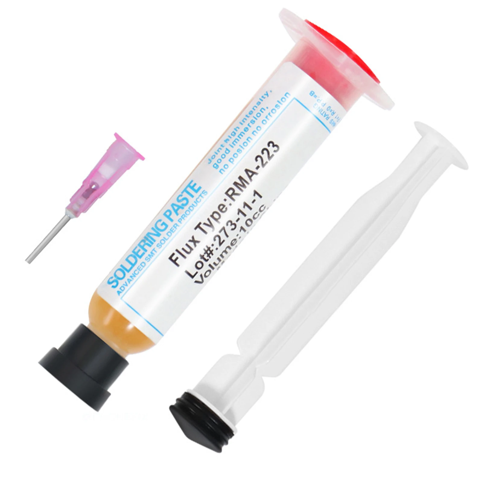 3pcs Solder Welding Flux Grease Kit for Phone SMD CSP Soldering Paste Rework Tools Solder Paste with Push Rod Pins Repair Tool
3pcs Solder Welding Flux Grease Kit for Phone SMD CSP Soldering Paste Rework Tools Solder Paste with Push Rod Pins Repair Tool